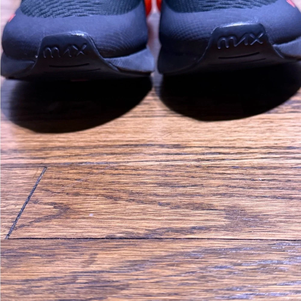 "Nike Air Max 270 Reflective Safari Men's Shoes Black Red BQ6525-001 Sz 10 - Picture 6 of 9